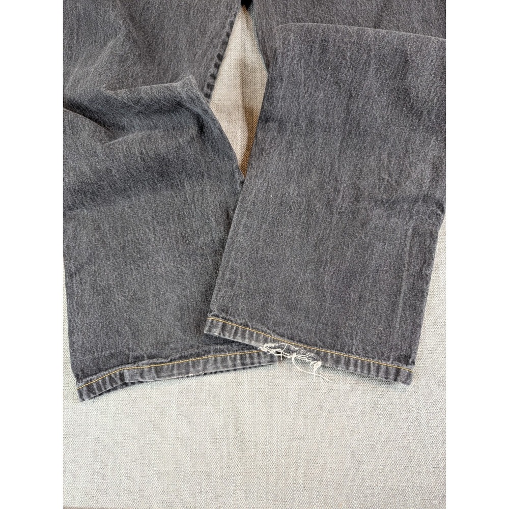Karl Kani Gold Jeans Mens 38x34 (36X31) Distressed Baggy Loose Denim Y2K Hip Hop - Picture 12 of 12
